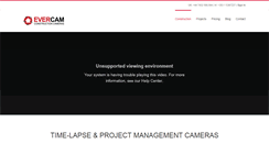Desktop Screenshot of evercam.io